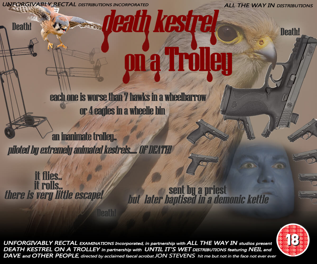 Death Kestrel on a Trolley film